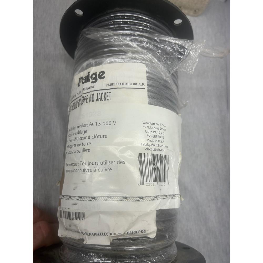 ElectroBraid Copper Lead-Out Wire 200ft 15000V Insulated Elec. Fence UGCL200EB - Picture 3 of 3